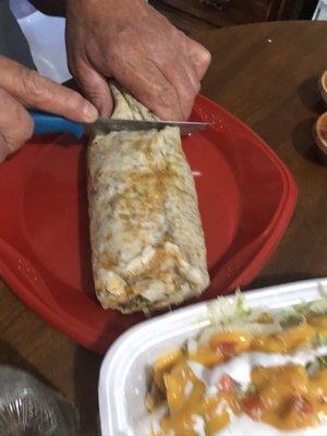 Burrito big size.