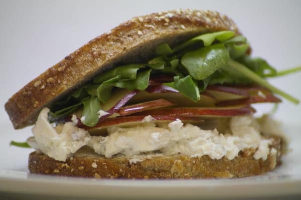 Honey Pear Gorgonzola sandwich