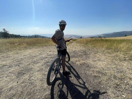 Esker hardtail from Spotted Dog Cycles on Fenceline trail.