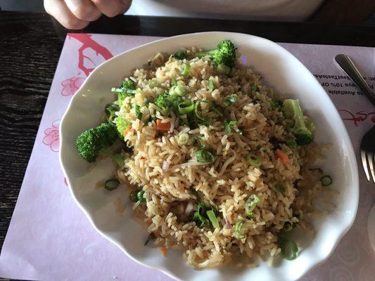 Vegetable fried rice