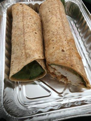 Buffalo chicken wrap