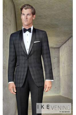 Ike Behar Plaid Chester Tuxedo