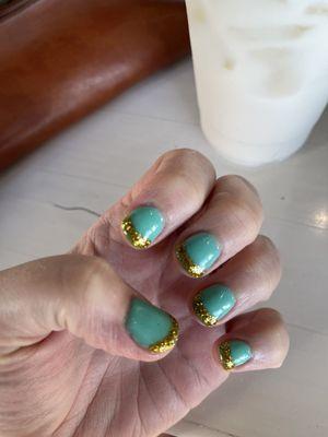 Summer dip and no-chip manicure