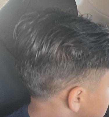 This is not a low taper fade