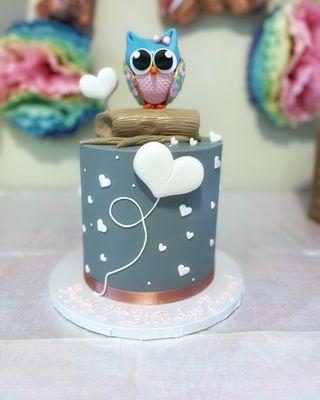 Owl Cake