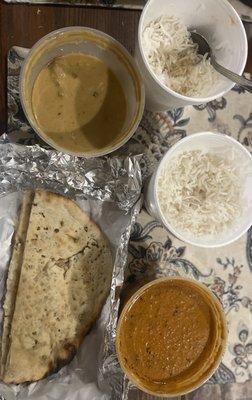 5. Chicken Tikka Masala 6. Lamb Pasanda  5. Kashmiri Naan