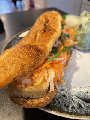 A10. BANH MI SANDWICH Fried tofu version