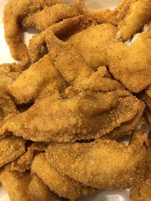 Fried catfish filet