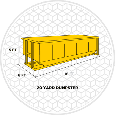 20 Yard Dumpster Dimensions