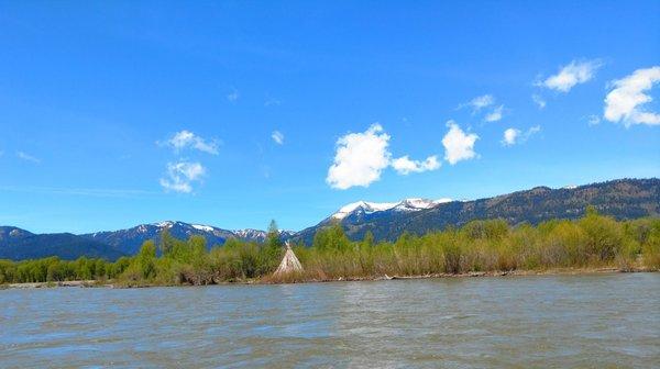 Beautiful views of Snake River