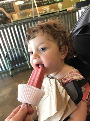 Annoying her strawberry pop