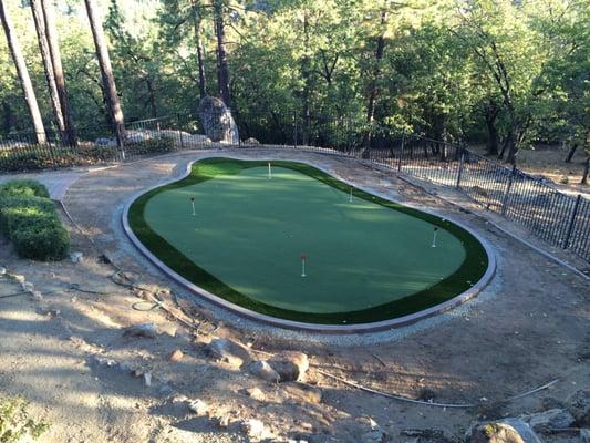 800 sq ft putting green - Aurburn