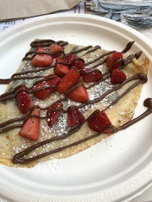 Nutella crepe