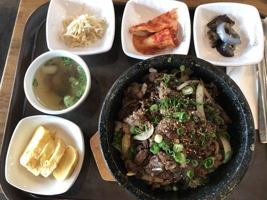 Bulgogi bowl...meat was bland