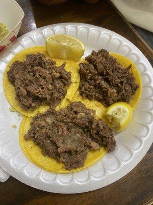 Barbacoa tacos