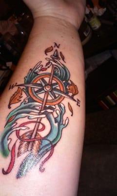 My tattoo that Jasen just did on Saturday!