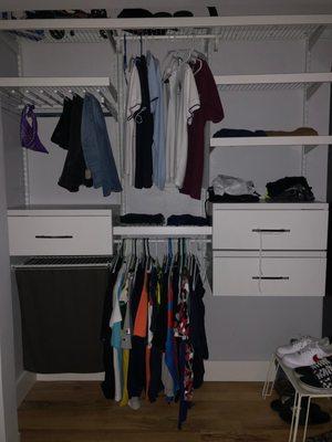 Closet assembly