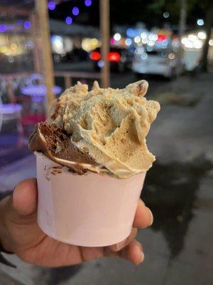 Chocolate Fondante + Sea Salt Caramel