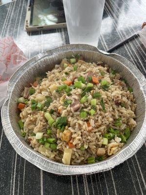 Pineapple fried rice