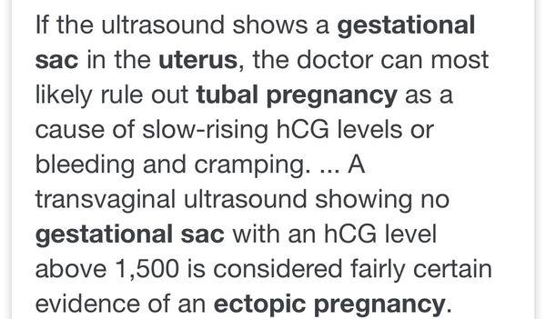 My HCG was 1800. And clearly I have a gestational sac.