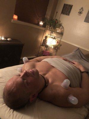 Oasis does cupping which can greatly enhance athletic performance.