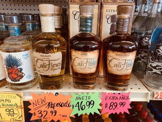 Exclesive in Hickory liquor from Arandas Jalisco to Santa Ana Tequila CALIFINO