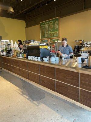 Barista area