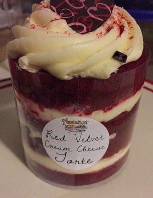 Amazing red velvet cream cheese torte