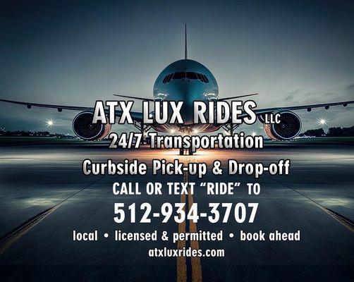 Airport Transportation-Shuttle Vans / Sedans / Black SUV's and more.