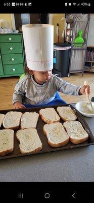 Baking - Early  start to healthy eating