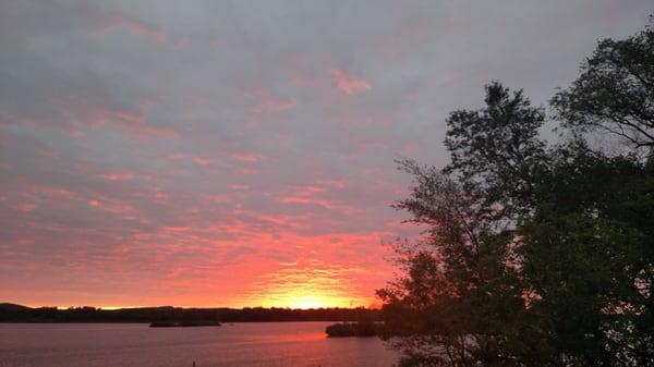 A view from the front window.