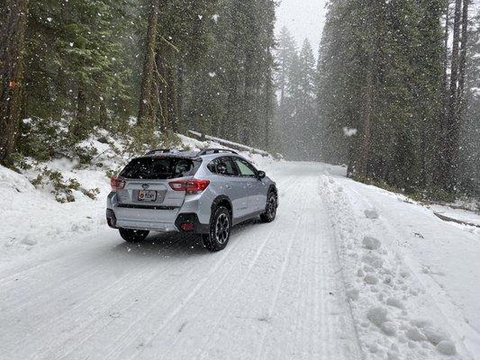 Breaking in the new Crosstrek