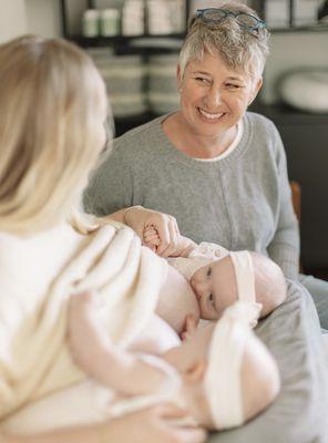 Lactation Consultation with Twins