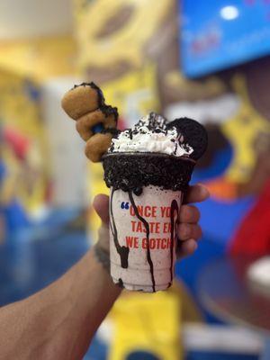 Over the top cookies and cream shake