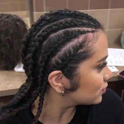 Full Head of Cornrows