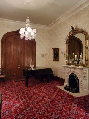 Piano room