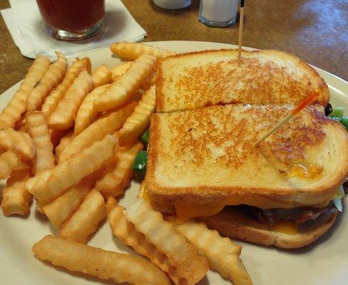 The Big Deal sandwich w/ fries.