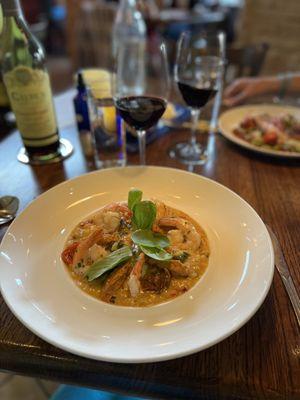 Risotto with Gulf Shrimp