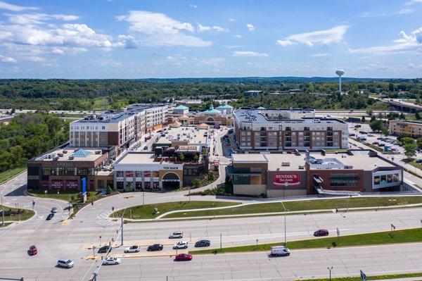 Corners of Brookfield Bird's Eye View