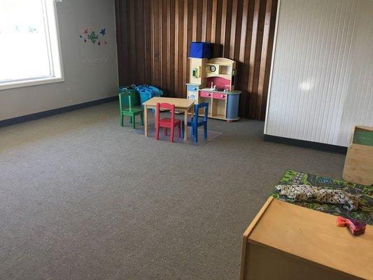 Preschool housekeeping area