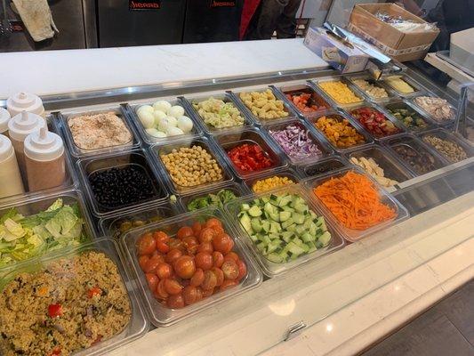 amazing salad bar