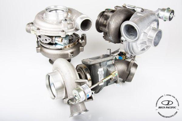 Light duty turbochargers.