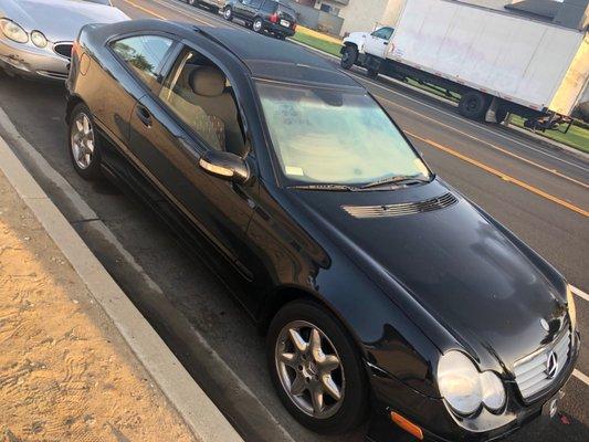 2003 Mercedes Benz C280 Coupe $2000