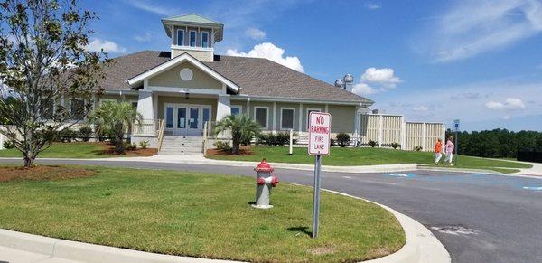 Brand new clubhouse.