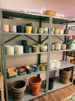 Pottery section!