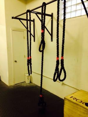 Suspension rope training