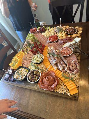 Amazing charcuterie board!!!