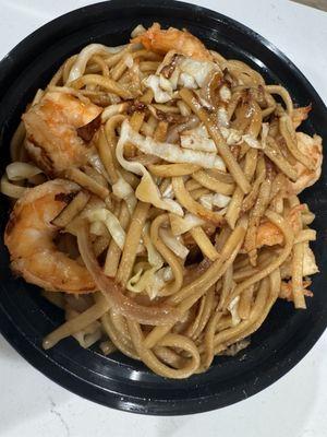 Shrimp lomein