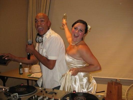 We would love to be your DJ on your special day. We are an experienced Professional DJ Service specializing in formal occasions and weddings