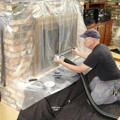 Pro Chimney sweeping removes the dangerous build-up of creosote from your chimney and fireplace and brings it up to manufacturers specs.